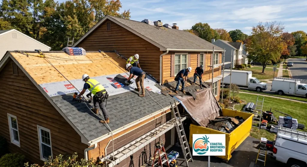 Shingle Roof Replacement in Odessa