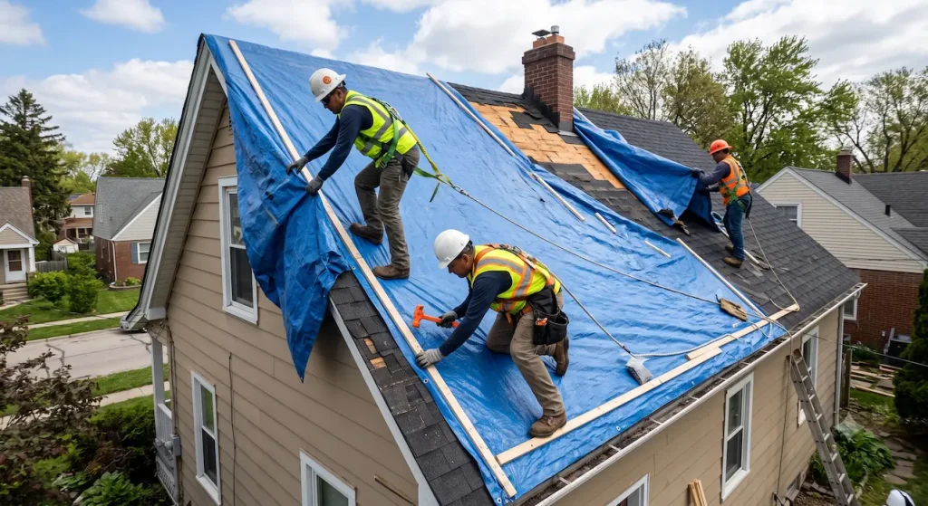 Emergency Roof Tarping